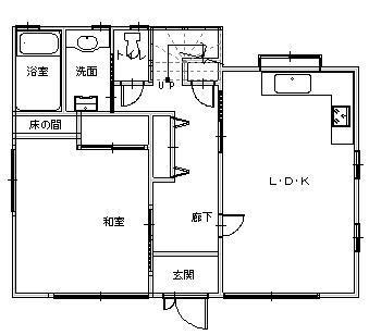 田辺様　現在平面図-平面図( 1 階).BMP