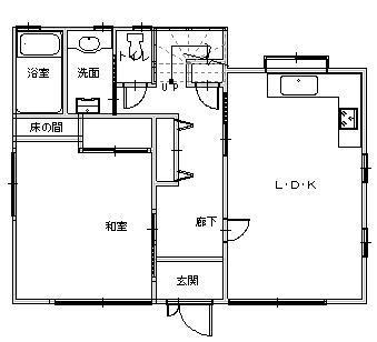 田辺様　現在平面図-平面図( 1 階).BMP